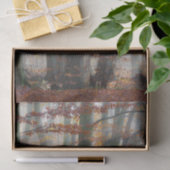 Papier Mousseline Forêt brumeuse mystique en automne (Cadeau)