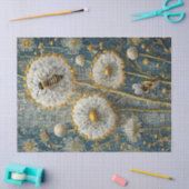 Papier Mousseline Forêt de Dandelion aux abeilles occupées (Artisanat)