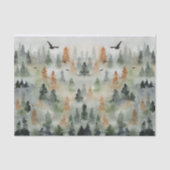 Papier Mousseline Forêt de Misty (Recto)