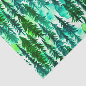 Papier Mousseline Forêt de pins de montagne (Détail)