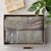 Papier Mousseline Forêt de stade (Cadeau)