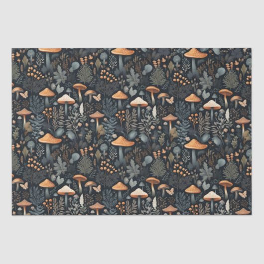Papier Mousseline Forêt de Toadstool (Recto)