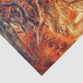 Papier Mousseline Forêt d'érable d'automne (Détail)