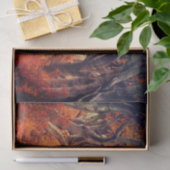 Papier Mousseline Forêt d'érable d'automne (Cadeau)
