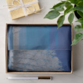 Papier Mousseline Forêt d'hiver Snow Blue Sky Nature (Cadeau)