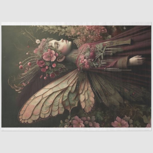 Papier Mousseline Forêt Dreamweaver (Recto)