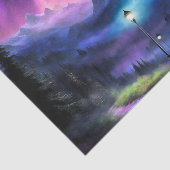 Papier Mousseline Forêt enchantée (Détail)