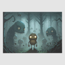 Forêt hantée - Monstres Éffrayants