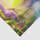 Papier Mousseline Forêt Imaginaire (Détail)