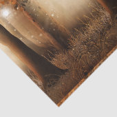 Papier Mousseline Forêt magique avec lumières des fées (Détail)