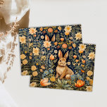 Papier Mousseline Forêt Rabbit William Morris Cottagecore Découpage<br><div class="desc">Ce papier tissulaire multifonctionnel présente non seulement une illustration captivante du motif botanique lapin inspiré par William Morris,  mais sert également de support parfait pour les projets de découpage,  vous permettant de libérer votre créativité dans une tapisserie d'art.</div>