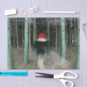 Papier Mousseline Forêt-rouge gothique moderne (Artisanat)