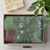 Papier Mousseline Forêt tropicale avec singes Rousseau Art (Cadeau)