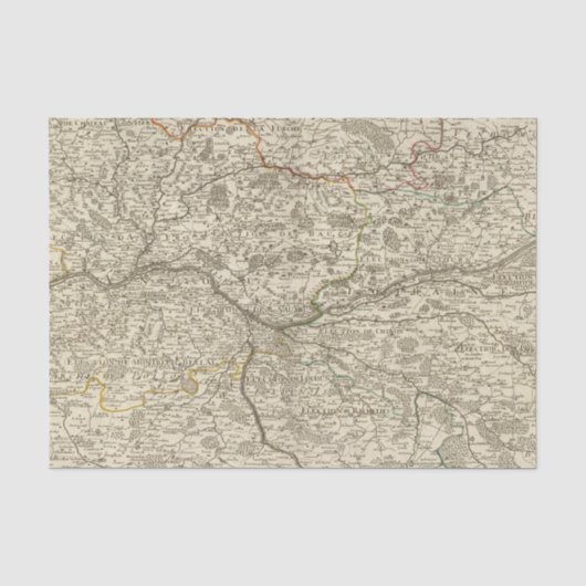 Papier Mousseline Forêts de la France (Recto)
