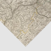 Papier Mousseline Forêts de la France (Détail)
