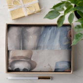 Papier Mousseline Forevermore : Skeleton Marié Couple Découpage (Cadeau)