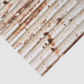 Papier Mousseline Forme de l'Arkansas rouille rouge (Détail)