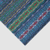 Papier Mousseline Formes alternatives translucides Harmonie en quatr (Détail)