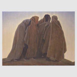 Papier Mousseline Formes de la peur par Maynard Dixon