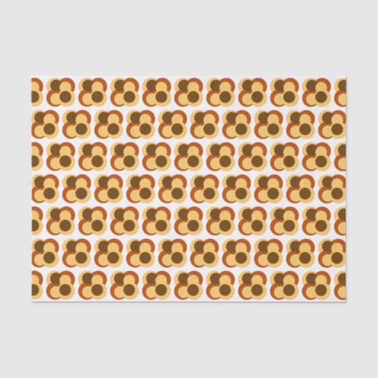 Papier Mousseline Formes géométriques Abstraites (Recto)