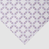 Papier Mousseline Formes violettes en cercles (Détail)