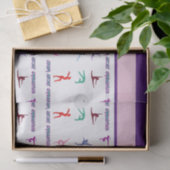 Papier Mousseline Fou de la gymnastique (Cadeau)