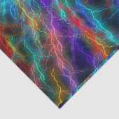 Papier Mousseline Foudre d'arc-en-ciel (Détail)