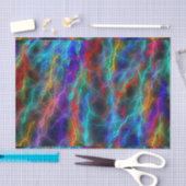 Papier Mousseline Foudre d'arc-en-ciel (Artisanat)