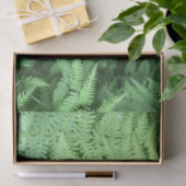 Papier Mousseline Fougères dans la forêt (Cadeau)