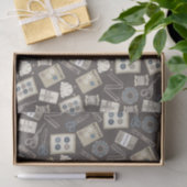 Papier Mousseline Fournitures de couture Papier Tissu (Cadeau)