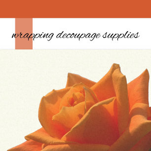 Papier Mousseline Fournitures de découpage couleur rose orange