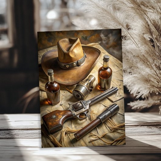 Papier Mousseline Fournitures de sheriff ouest sauvage de l'Ouest