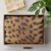 Papier Mousseline Fourrure animale Cheetah (Cadeau)