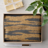 Papier Mousseline Fourrure de tigre (Cadeau)