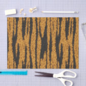 Papier Mousseline Fourrure de tigre (Artisanat)