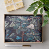 Papier Mousseline Fox dans la forêt, William Morris (Cadeau)