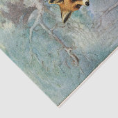 Papier Mousseline Fox Enchanted Forest Woodland Fairytale Decoupage (Détail)