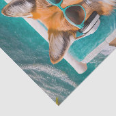 Papier Mousseline Foxy Rascal, trop Cool pour l'école (Détail)