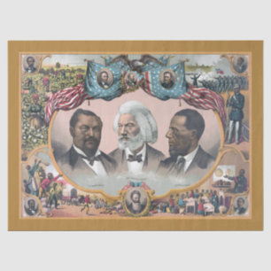 Papier Mousseline Fr3d3rick Bailey Douglass avec Black Abolitionnist