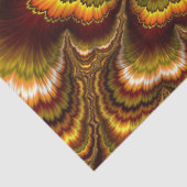 Papier Mousseline Fractale de plume de la Turquie (Détail)