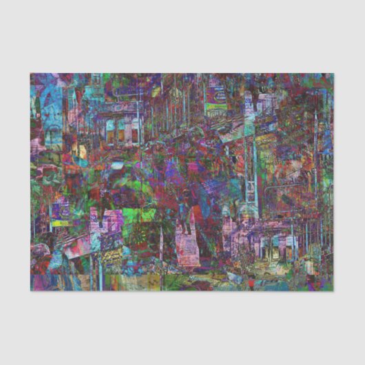 Papier Mousseline fragments (Recto)