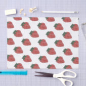 Papier Mousseline Fraise (Artisanat)
