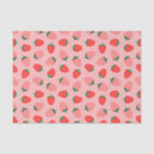 Papier Mousseline Fraise (Recto)