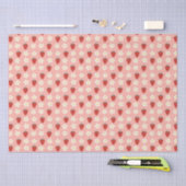 Papier Mousseline Fraise (Artisanat)