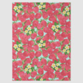 Papier Mousseline Fraise (Recto)