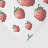 Papier Mousseline Fraise (Détail)