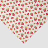 Papier Mousseline Fraise chic inspirée par la main (Détail)