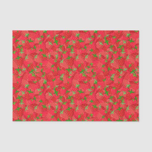 Papier Mousseline fraise Medley (Recto)