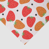 Papier Mousseline Fraise sucrée (Détail)