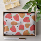Papier Mousseline Fraise sucrée (Cadeau)